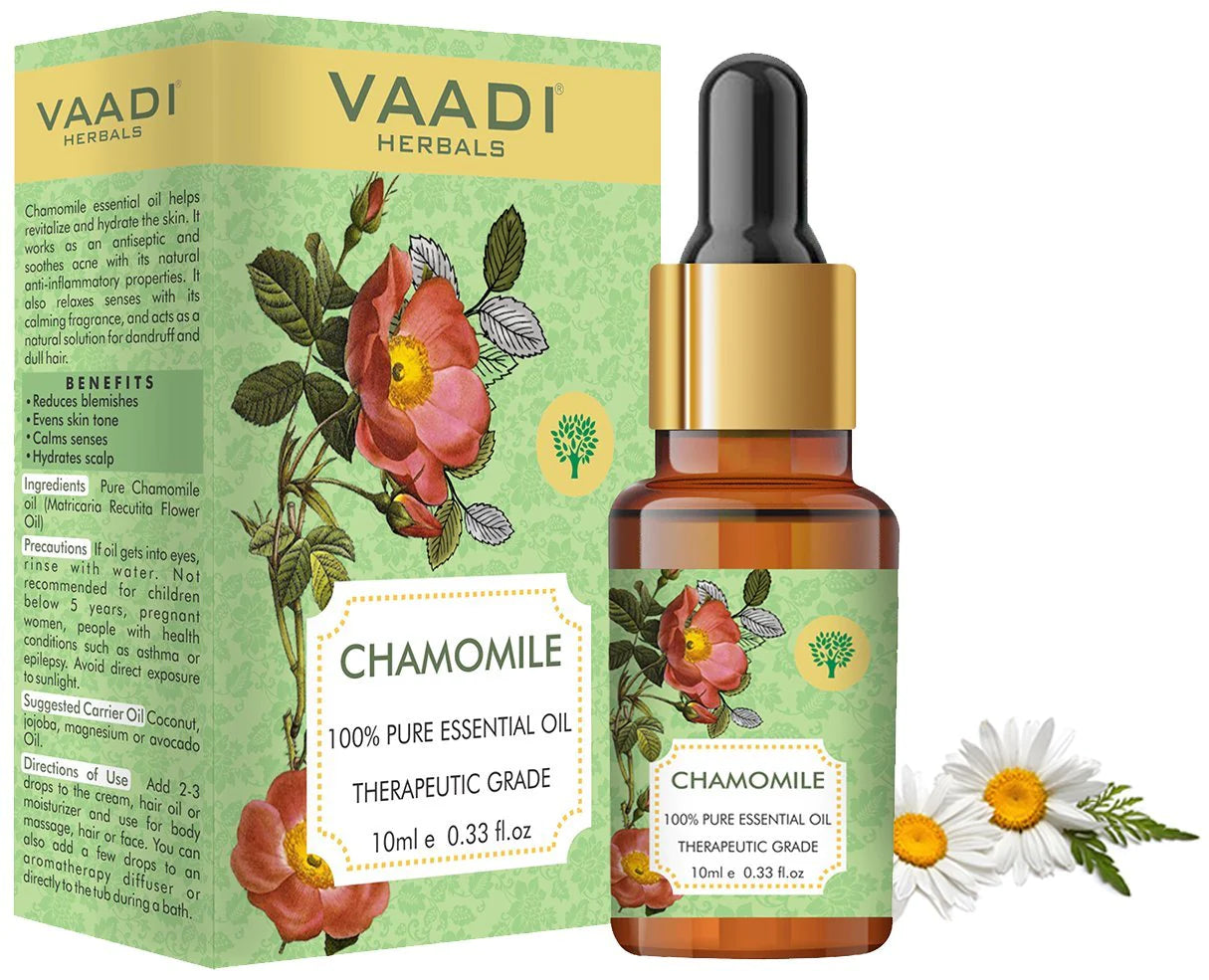 CHAMOMILE ESSENTIAL OIL (10ml)