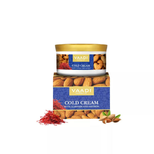 COLD CREAM-ALMOND, ALOE VERA, AND SAFFRON (150gm)