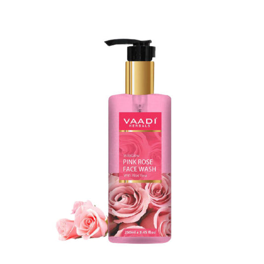 INSTA GLOW PINK ROSE FACE WASH (250ml)
