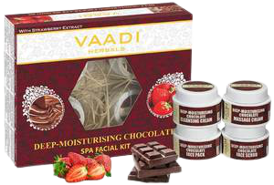 CHOCOLATE AND STRAWBERRY SPA FACIAL KIT (70gm)
