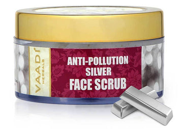 SILVER FACE SCRUB WITH PURE SILVER DUST AND FENUGREEK (50gm)
