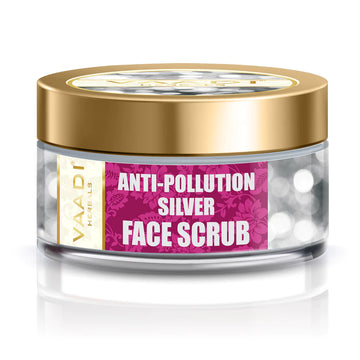 SILVER FACE SCRUB WITH PURE SILVER DUST AND FENUGREEK (50gm)