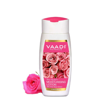 MOISTURISING LOTION WITH PINK ROSE EXTRACT (110ml)