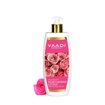 MOISTURISING LOTION WITH PINK ROSE EXTRACT (350ml)
